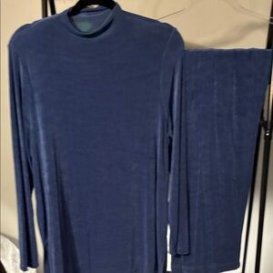 Cozy Blue 2 pc pantsuit